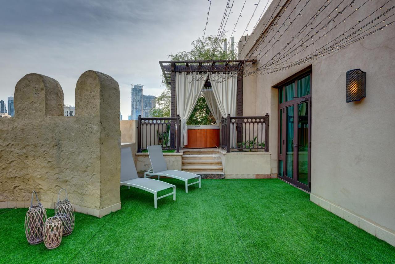 Durrani Homes - Unique Garden Apt At Souk Al Bahar Besides Dubai Mall & Burjkhalifa With Private Jaccuzi Exteriér fotografie