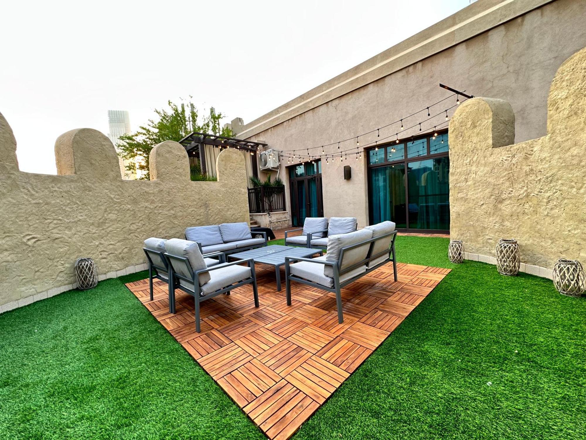 Durrani Homes - Unique Garden Apt At Souk Al Bahar Besides Dubai Mall & Burjkhalifa With Private Jaccuzi Exteriér fotografie